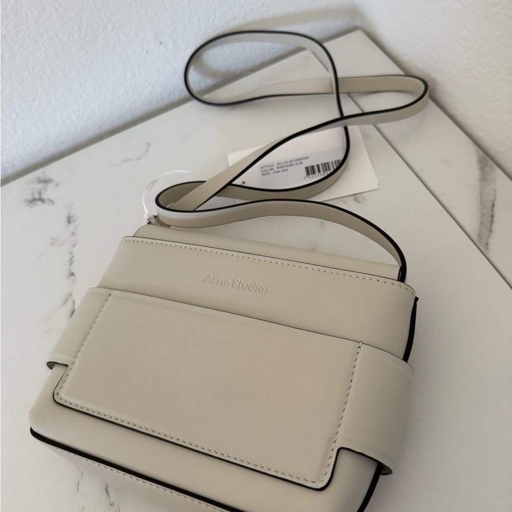 NWT Acne Studios Musubi Knotted Leather Shoulder Bag - Picture 11 of 14